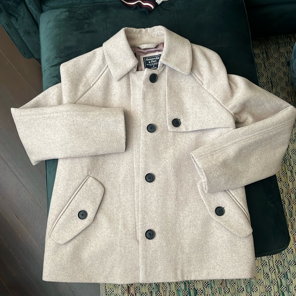 Abercrombie And Fitch Coat Mixed Wool - image 1